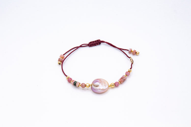 Bracelet DOLCEZZA LIA Rose - Rhodonite - MTFORJEL