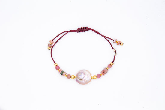Bracelet DOLCEZZA LIA Rose - Rhodonite - MTFORJEL