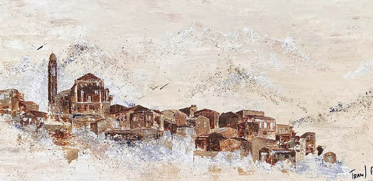 Montemaggiore au temps d'avant, comme une ancienne carte postale.